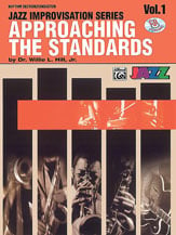 Approaching the Standards #1 Conductor Score and Rhythm Section BK/CD cover